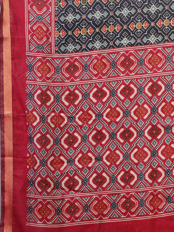 Digital Printed Art Silk Saree