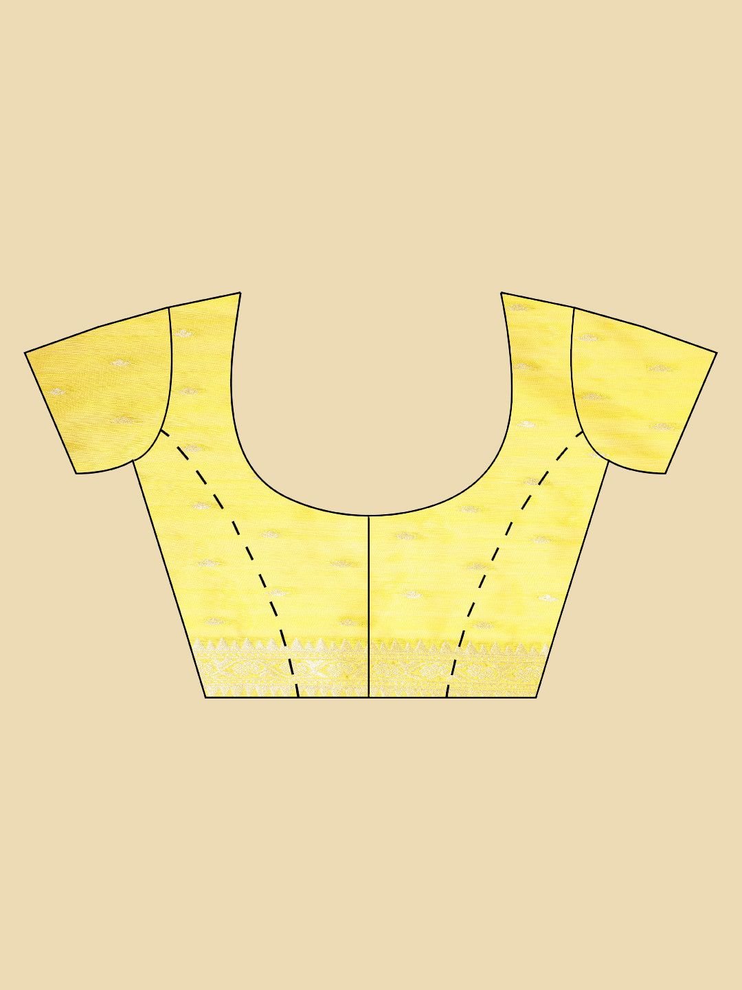 Zari Booti  Woven Saree