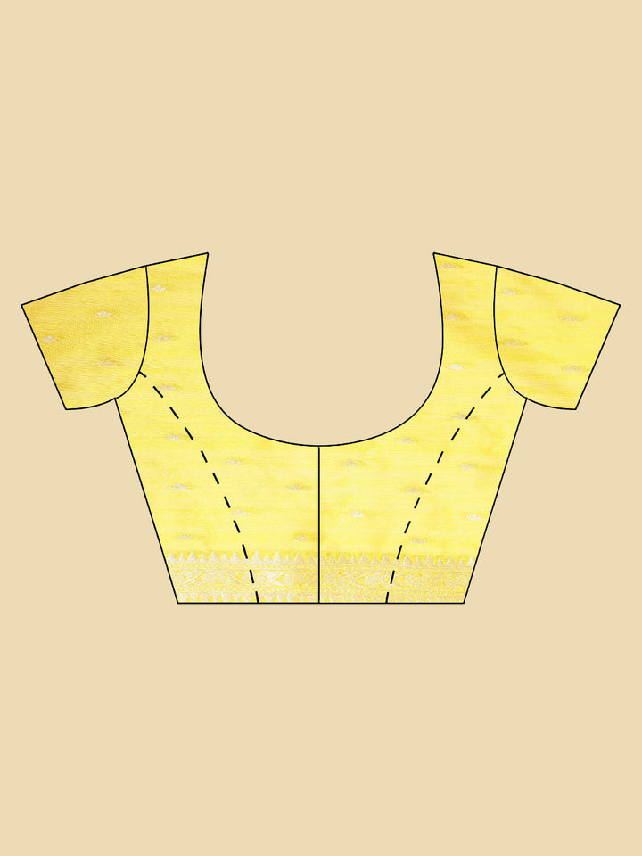 Zari Booti  Woven Saree