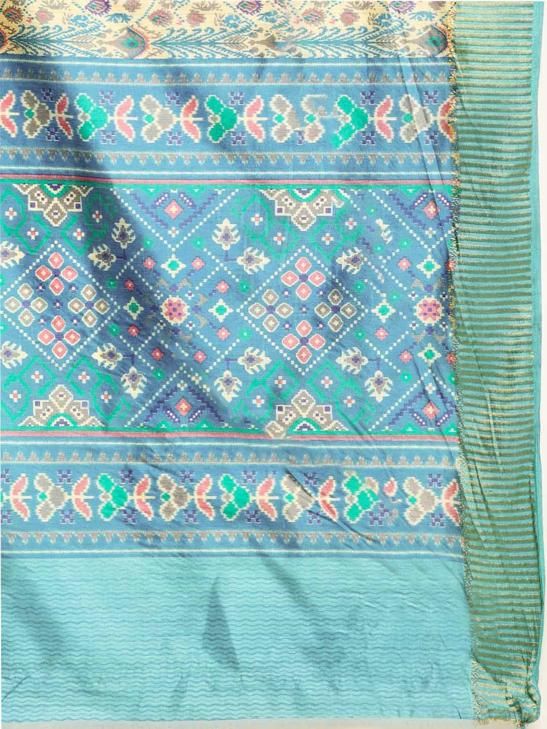 Digital Printed Art Silk Saree