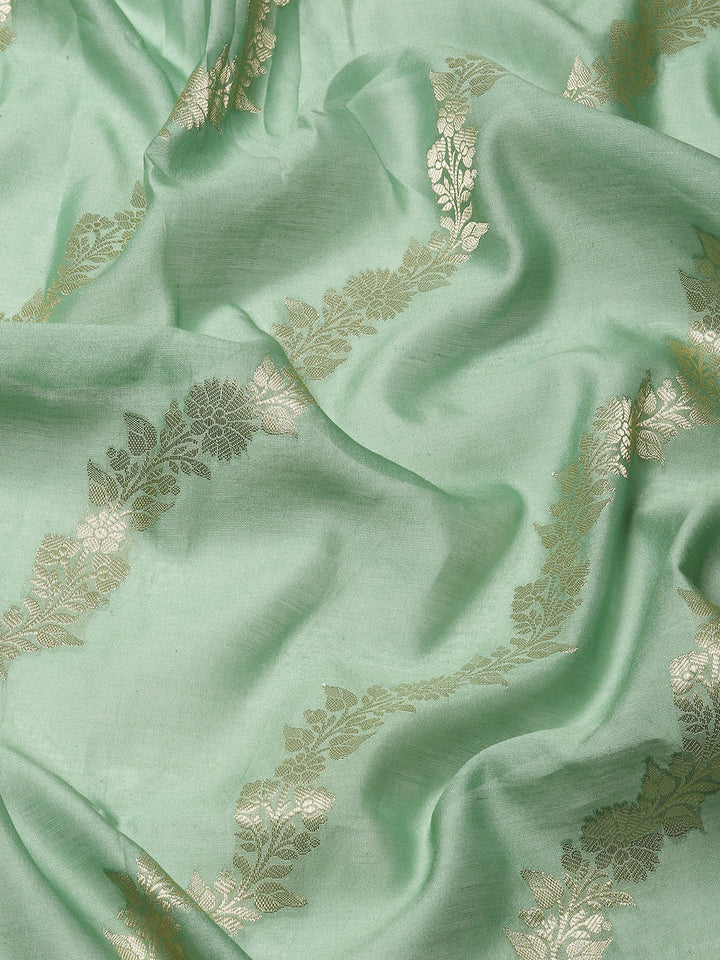 Zari Jaal Woven Cotton Saree