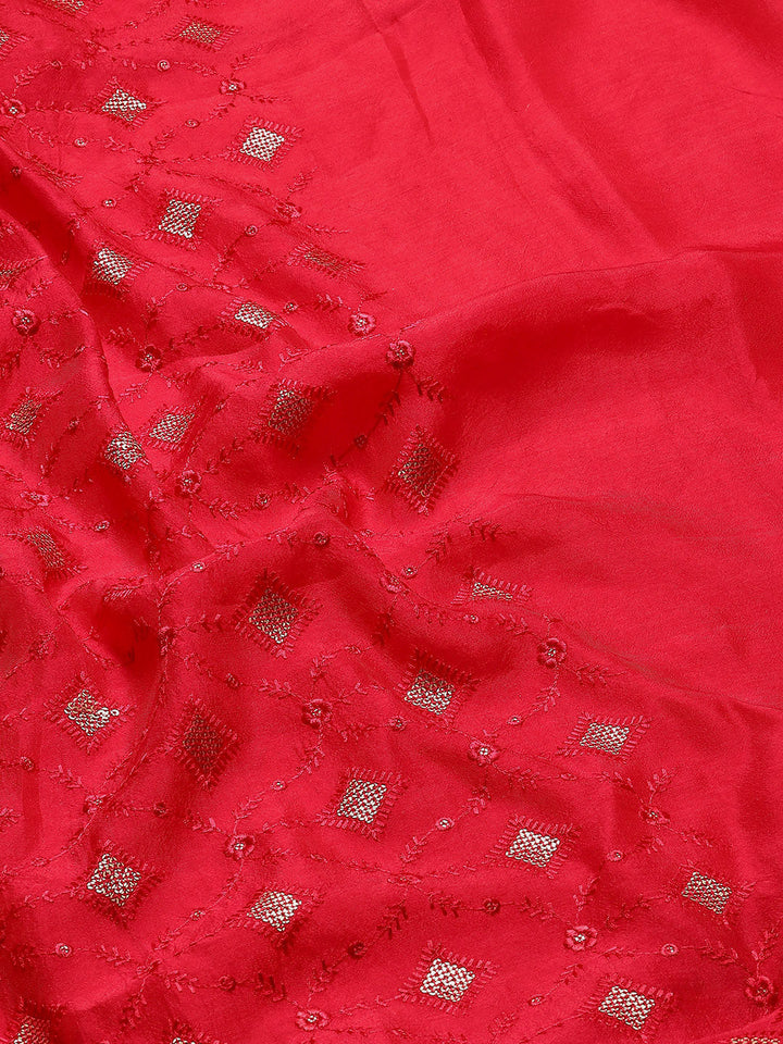 Embroidered Art Handloom Saree