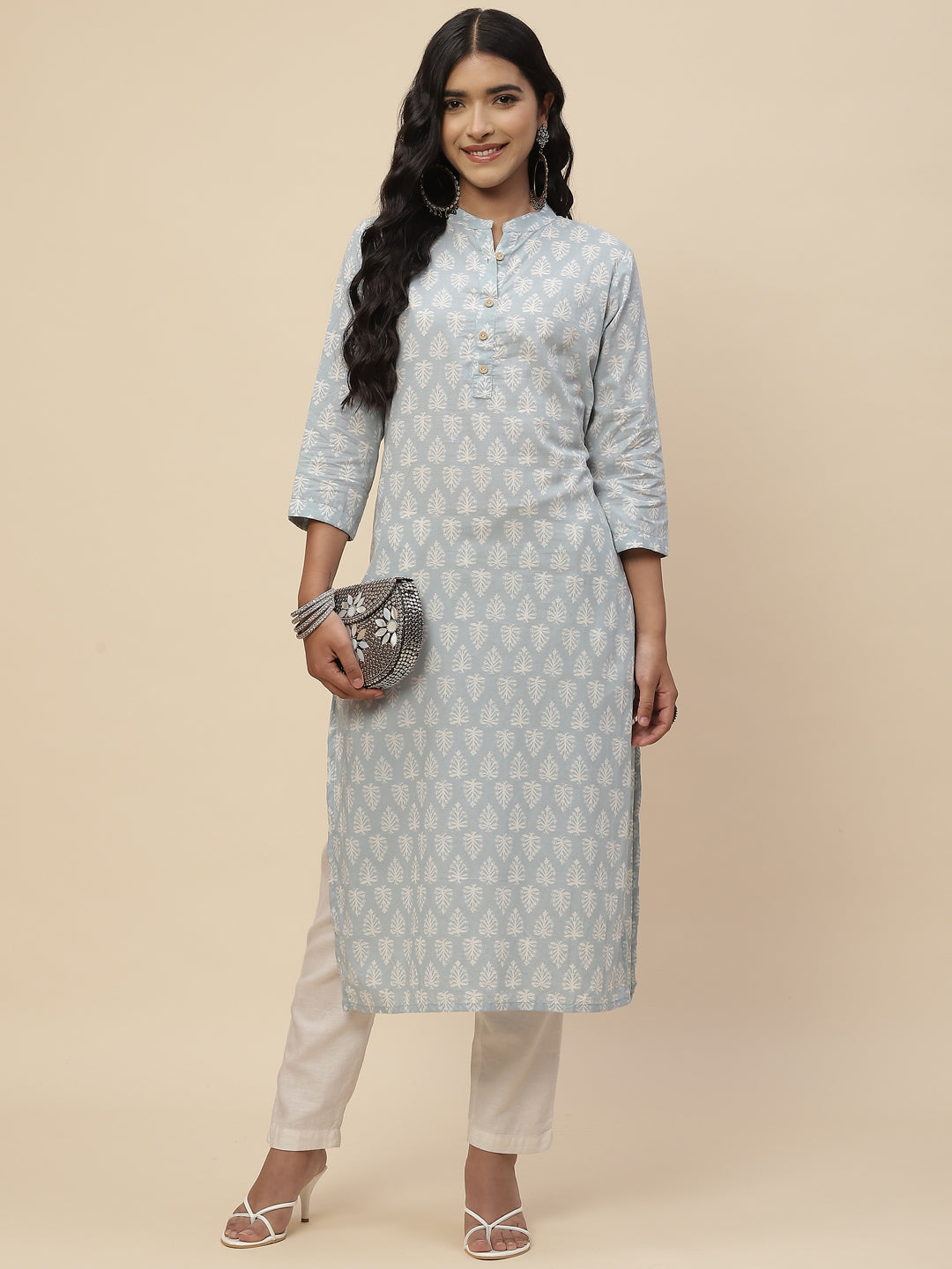 Printed Cotton Kurta