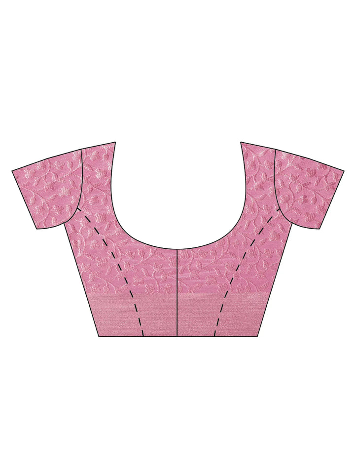 Jacquard Zari Border Handloom Woven Saree