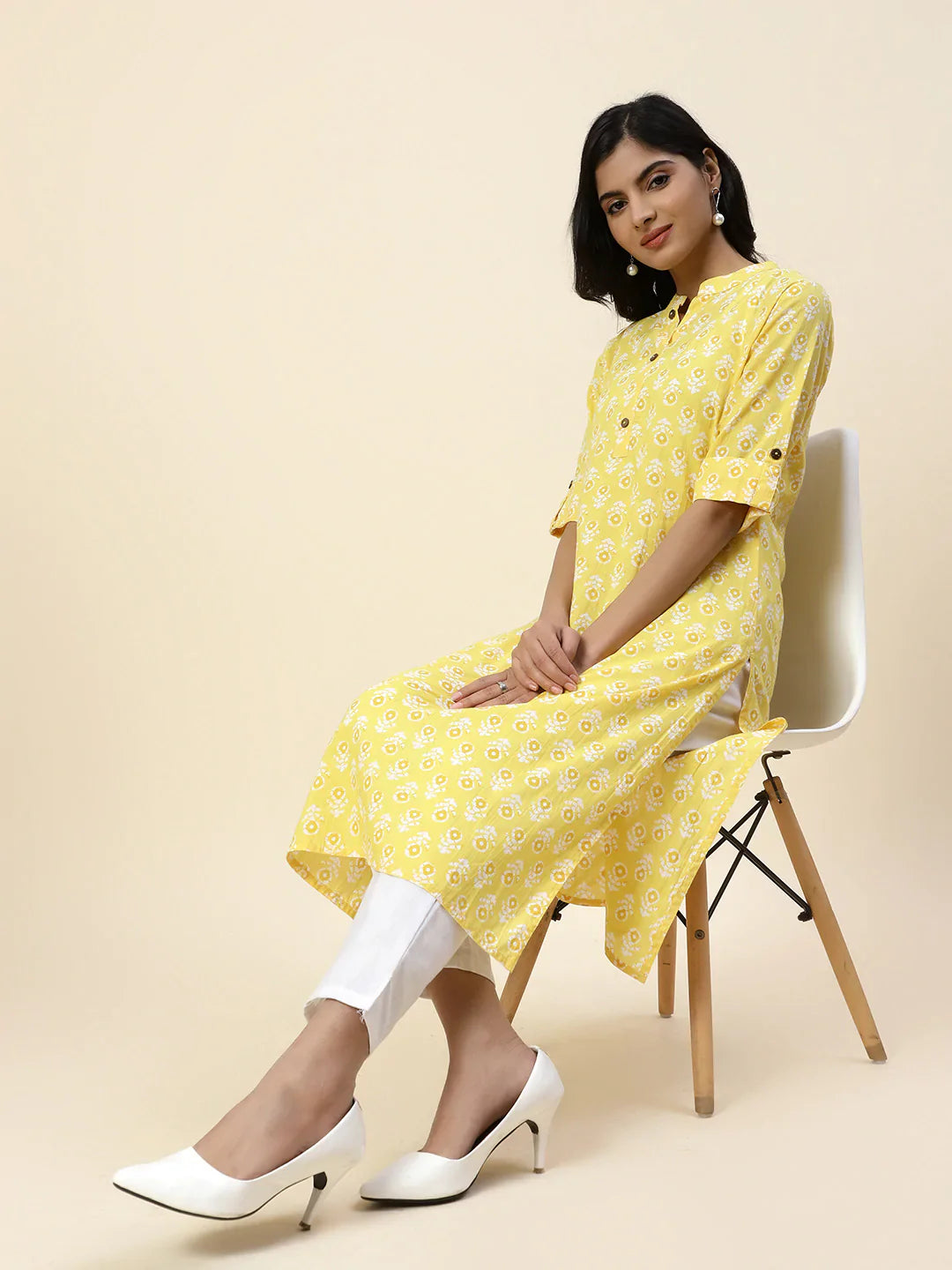 Printed Cotton Kurta