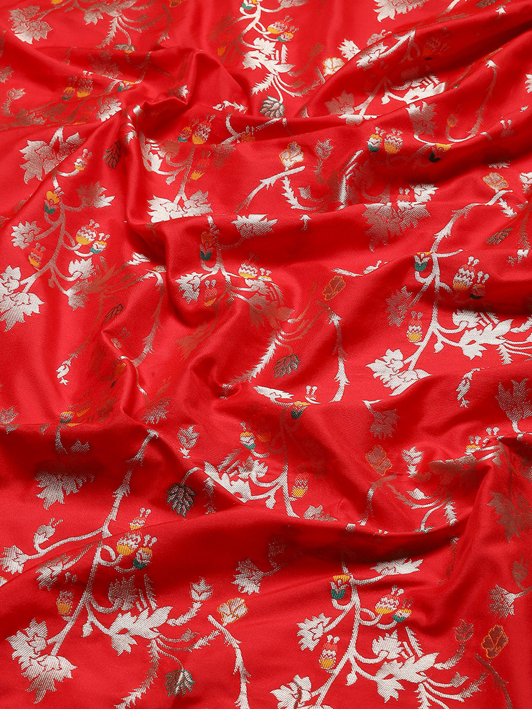 Zari Jaal Woven Art Silk Banarsi Saree