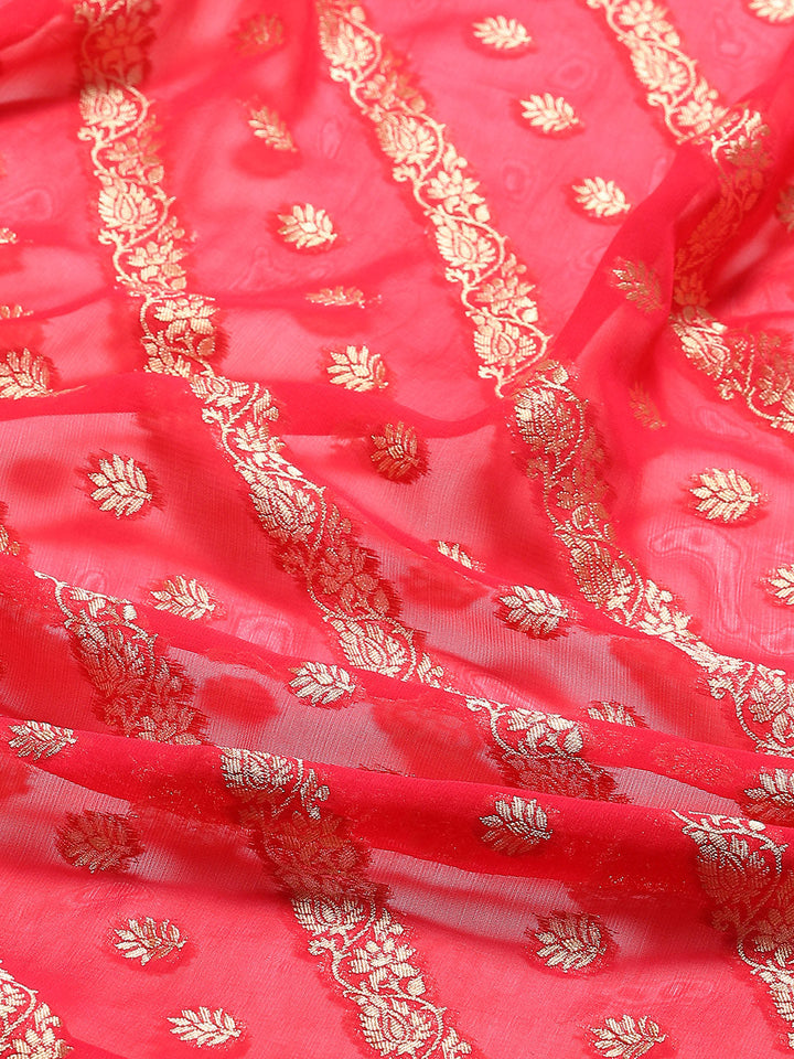 Swarovski Embroidered Georgette Saree