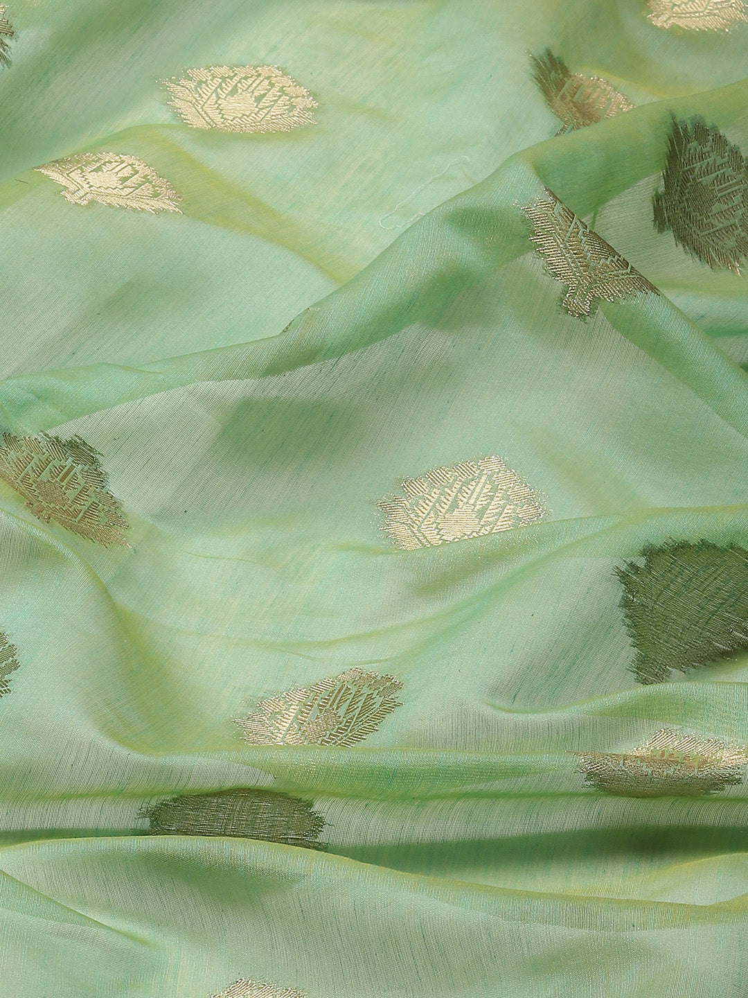 Zari Jaal Woven Cotton Saree