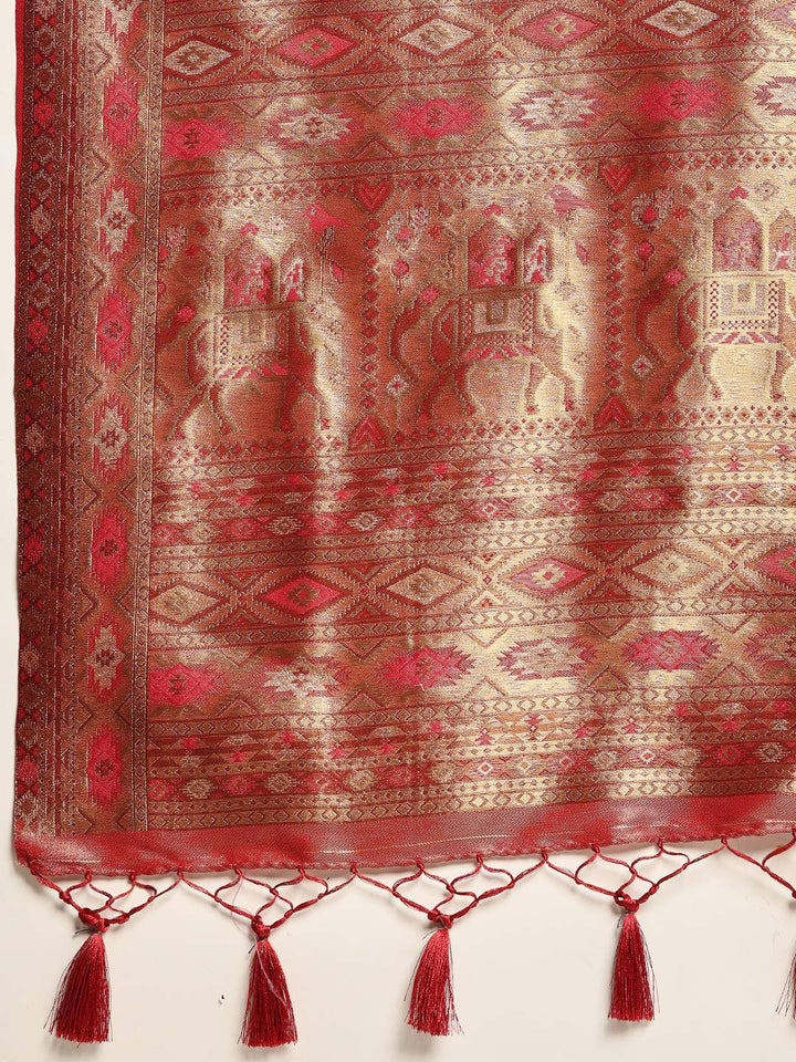 Woven Design Art Silk Saree