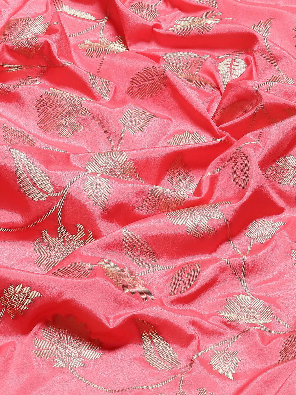 Floral Zari Jaal Handloom Woven Saree