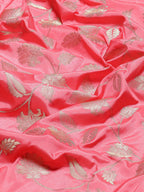 Floral Zari Jaal Handloom Woven Saree