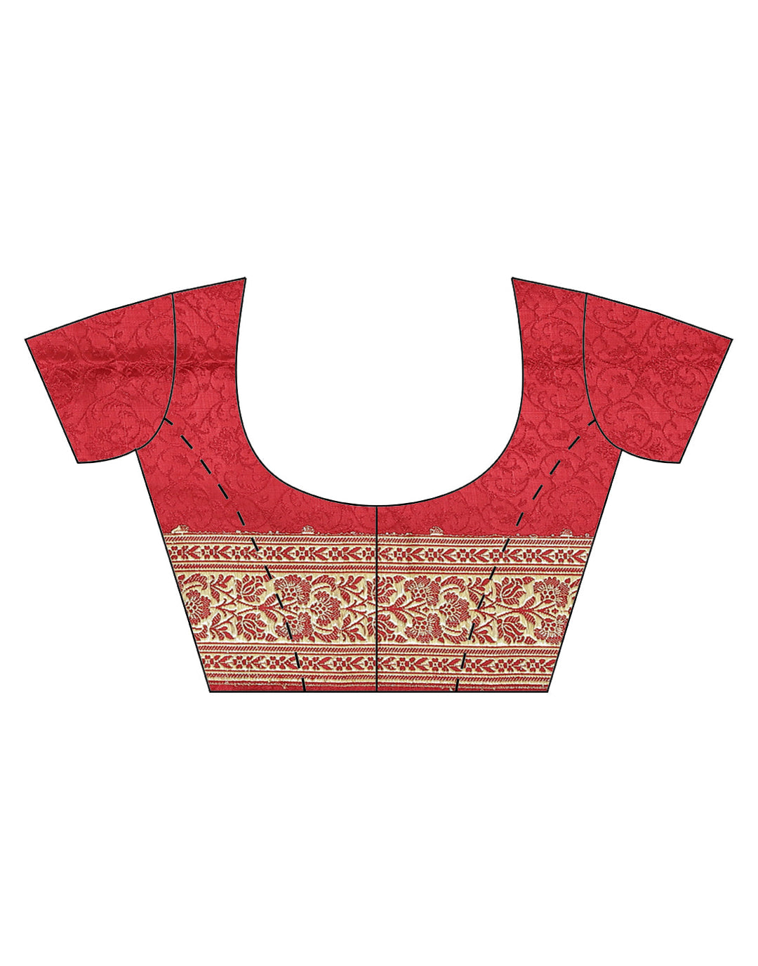 MBZ Meena Bazaar-Woven Banarasi Tanchoi Saree