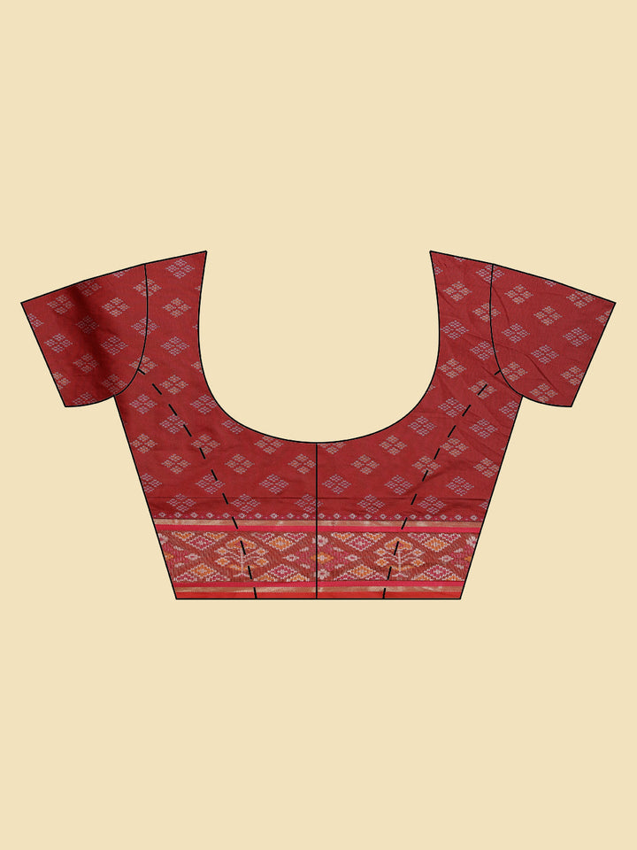 Zari Jaal Handloom Woven Saree