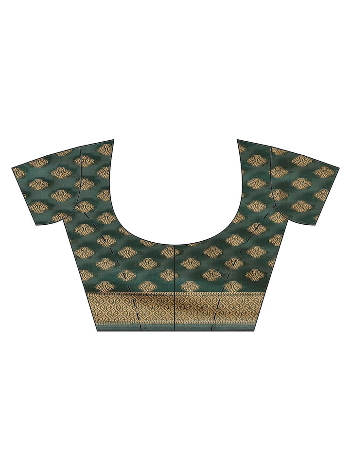 Stone Work Cotton Woven Saree