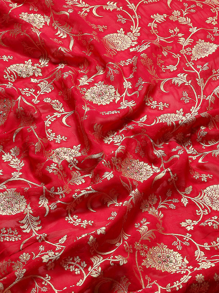 Embroidered Banarsi Saree