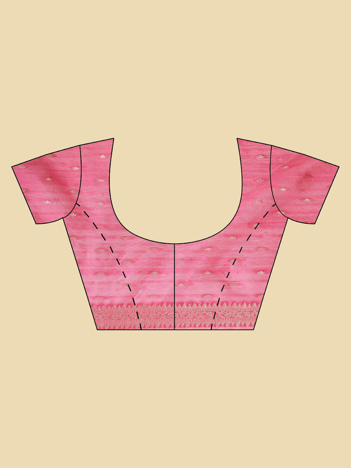 Zari Booti  Woven Saree