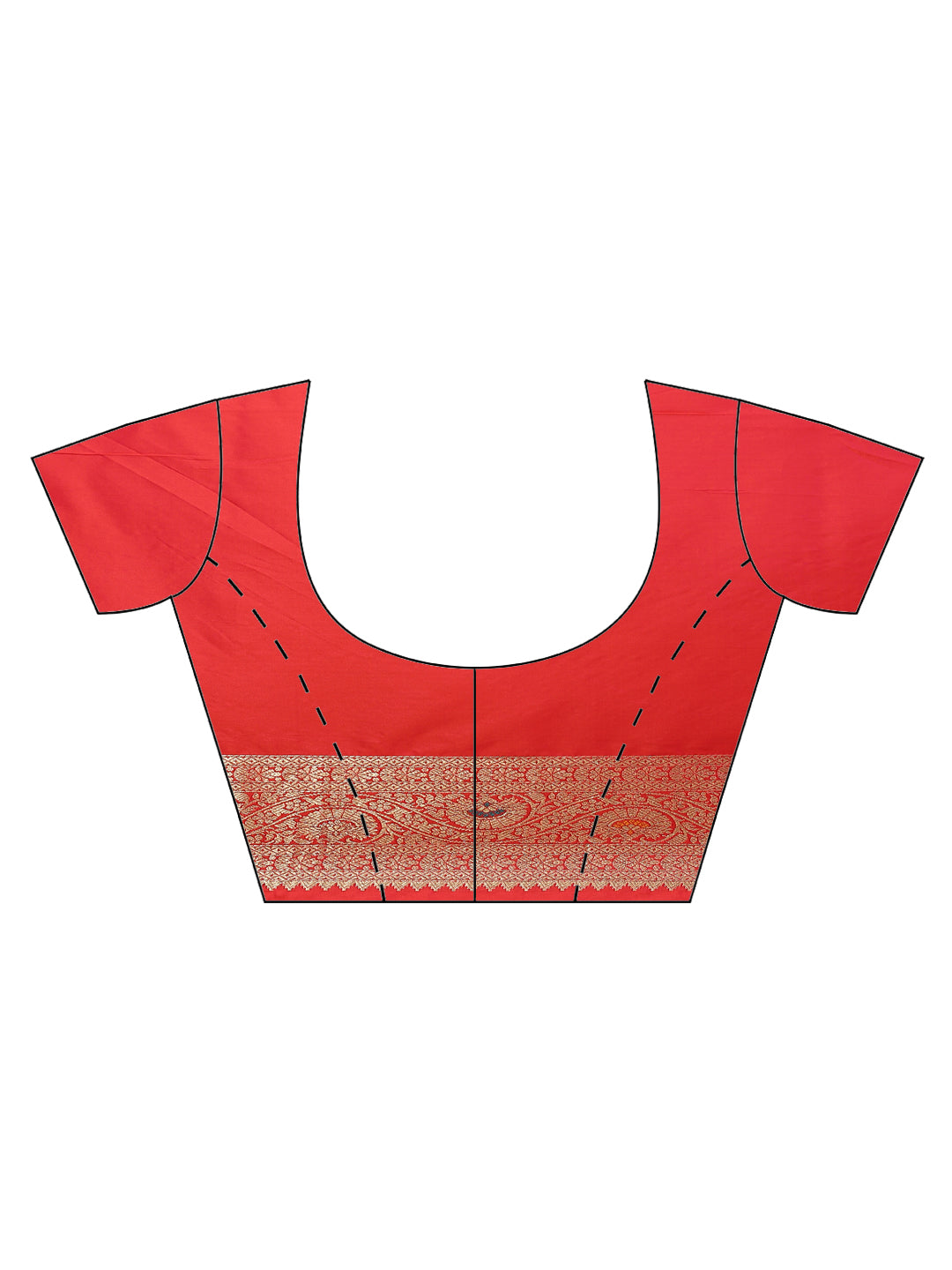 Zari Jaal Banarasi Woven Saree