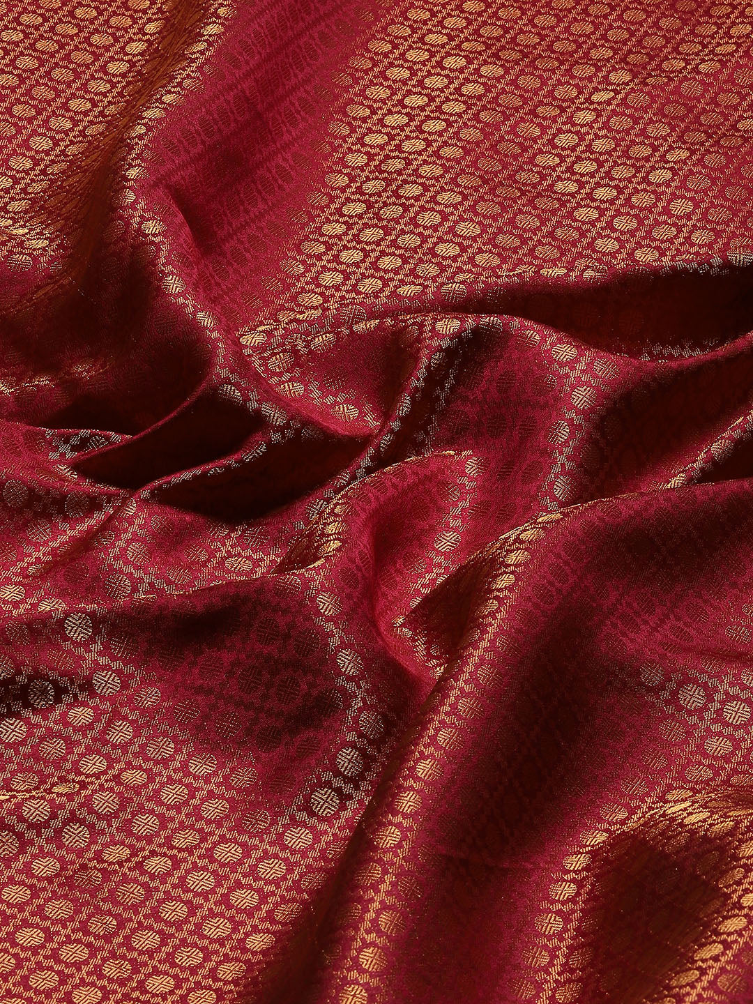 Zari Jaal Woven Handloom Saree