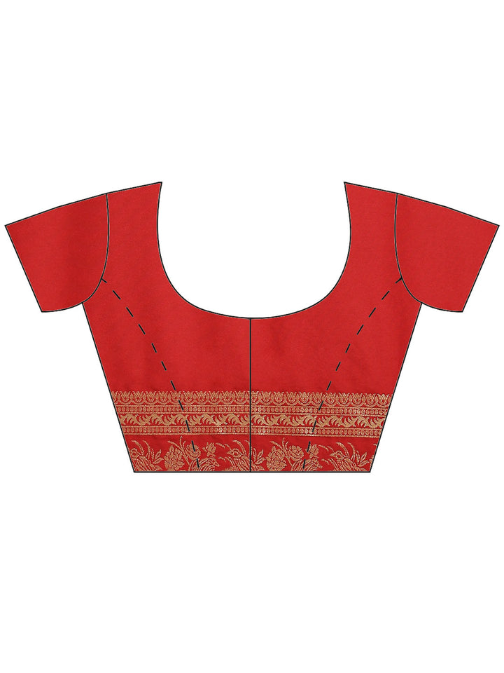 Zari Zaal Art Handloom Woven Saree