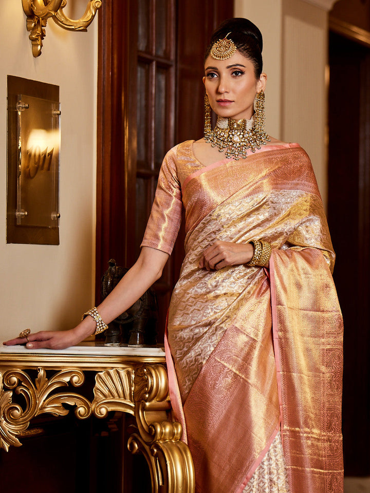 Woven Handloom Kanjeevaram Saree