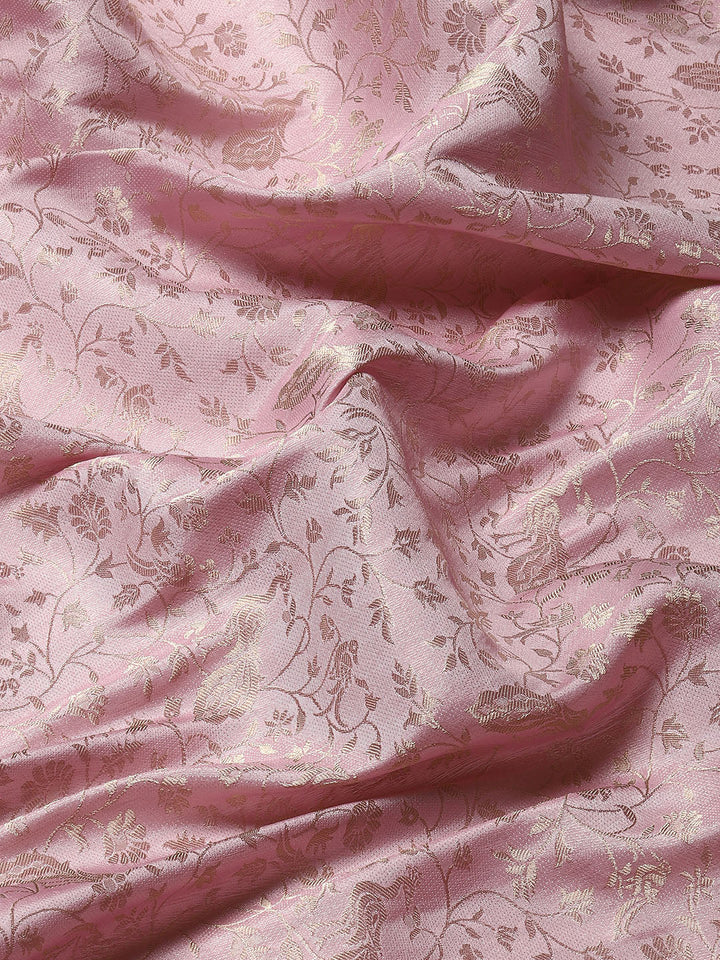 Floral Zari Jaal Woven Handloom Saree