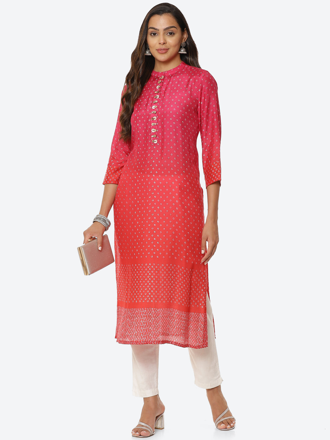Printed Muslin Kurta