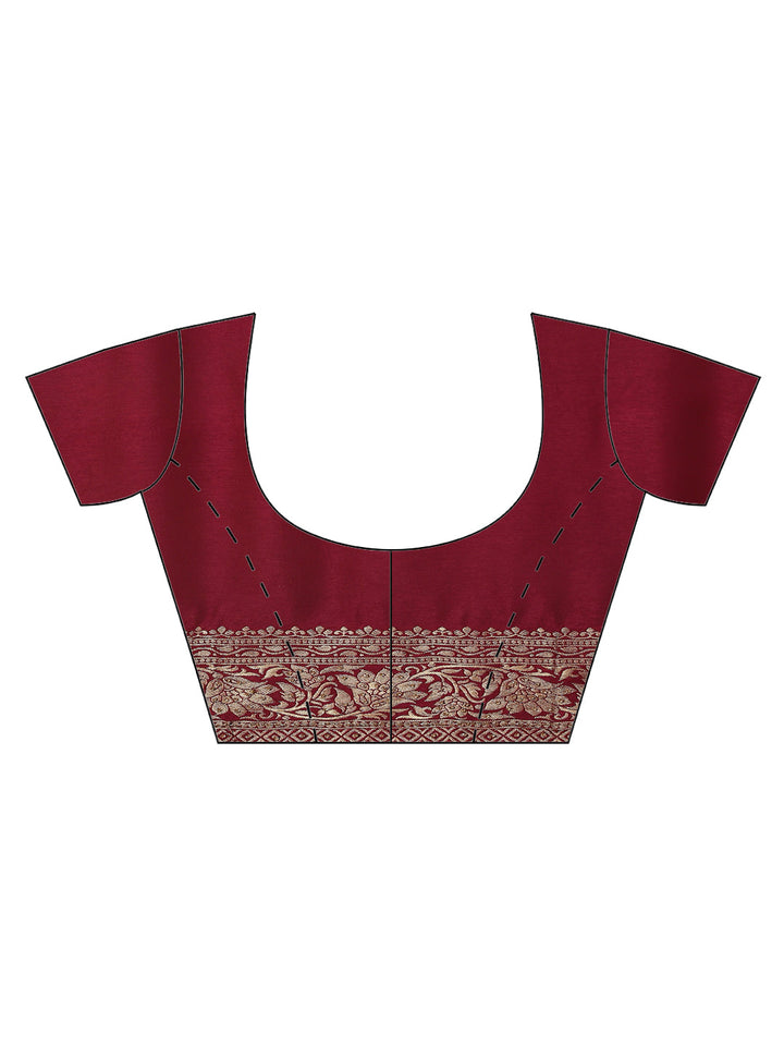 Embroidered Banarasi Saree