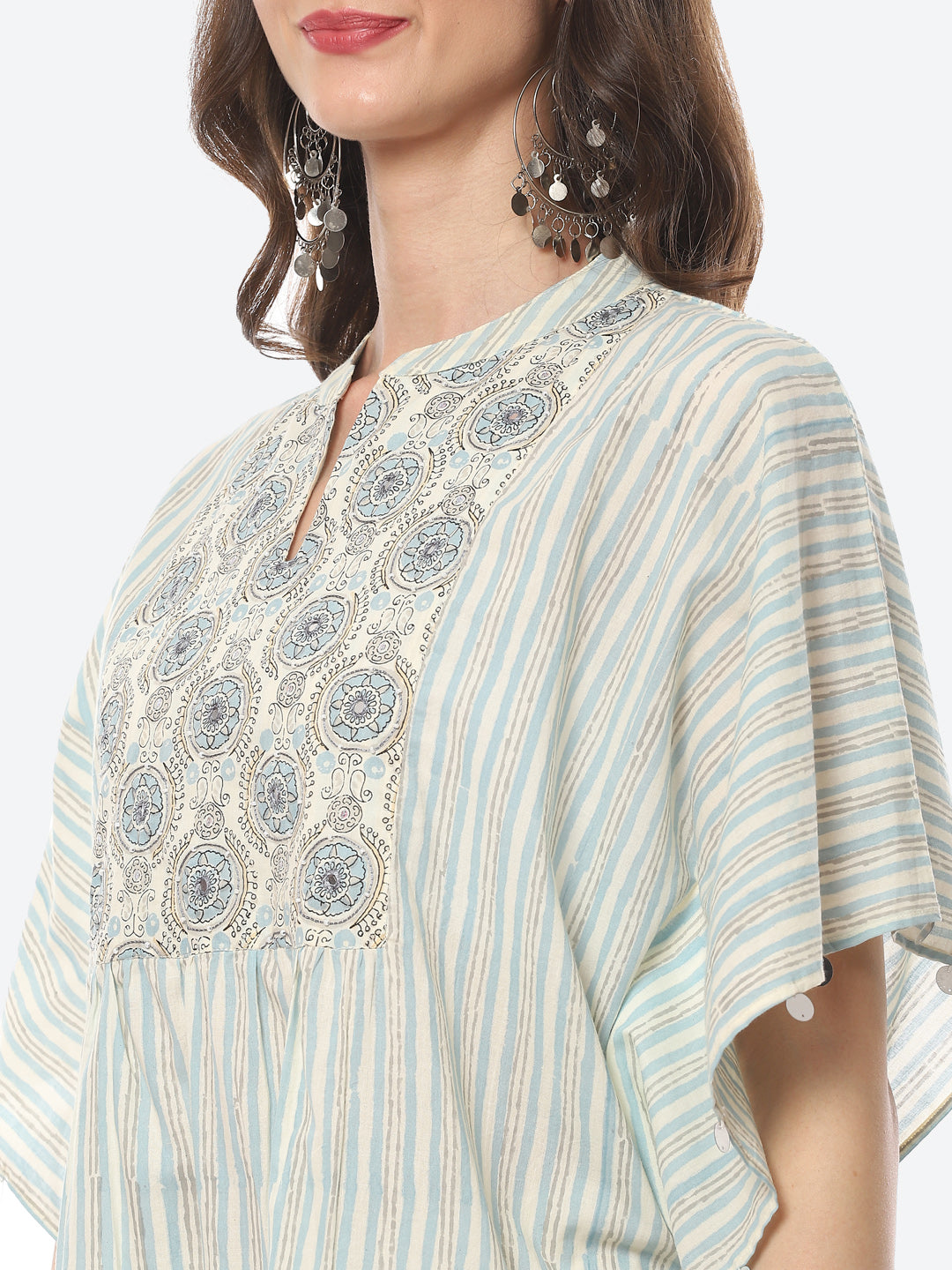Floral Printed Cotton Kurti