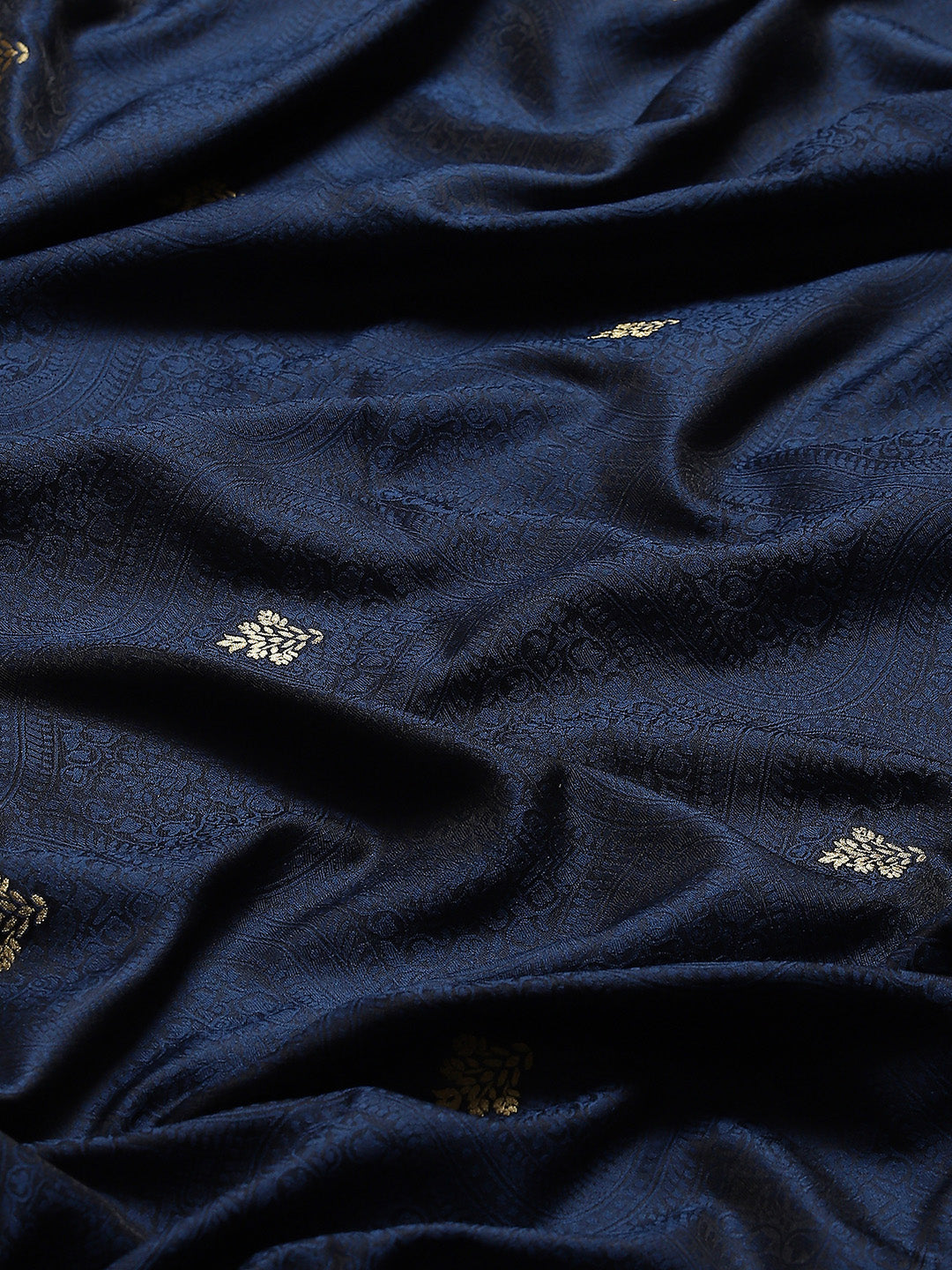 Zari Booti Embroidered Banarasi Saree