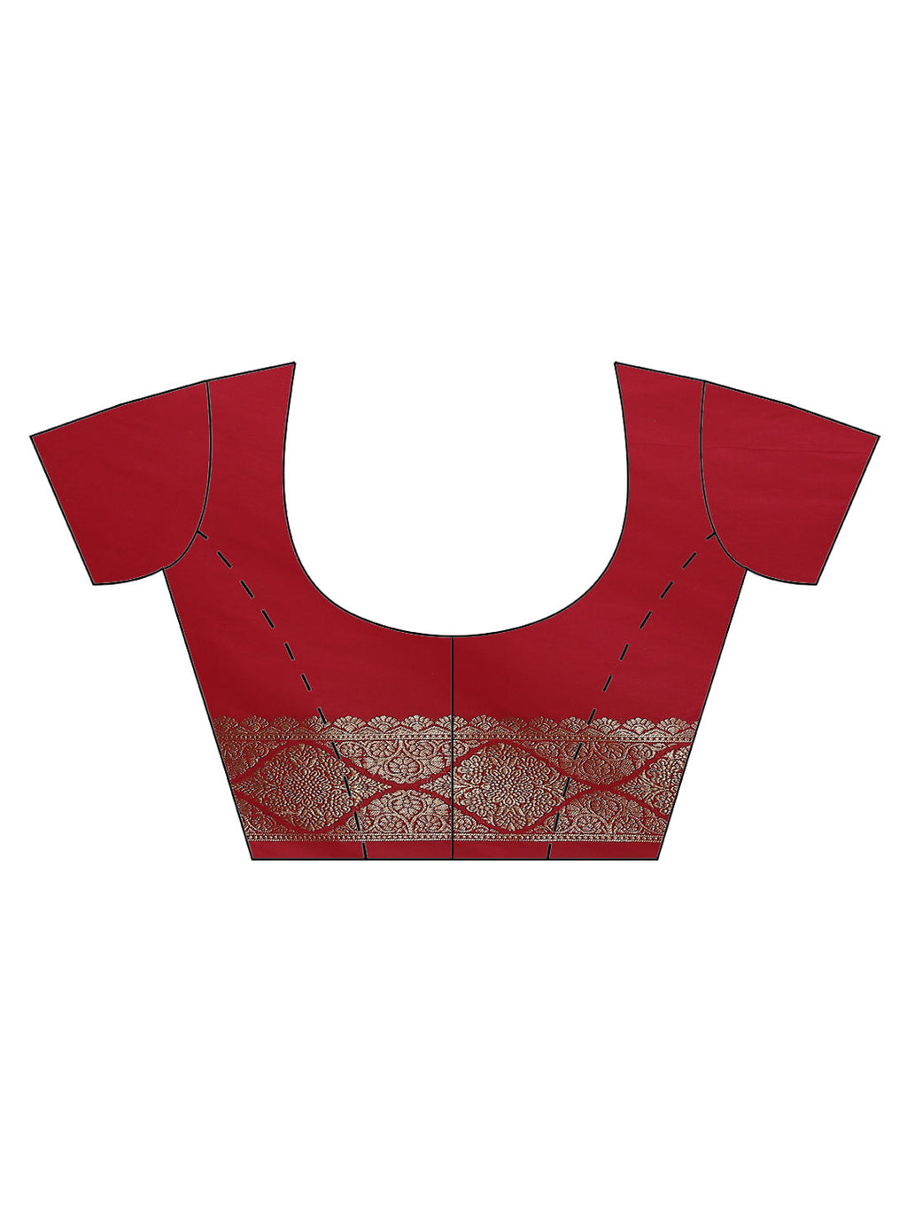 Zari Booti Banarasi Woven Saree