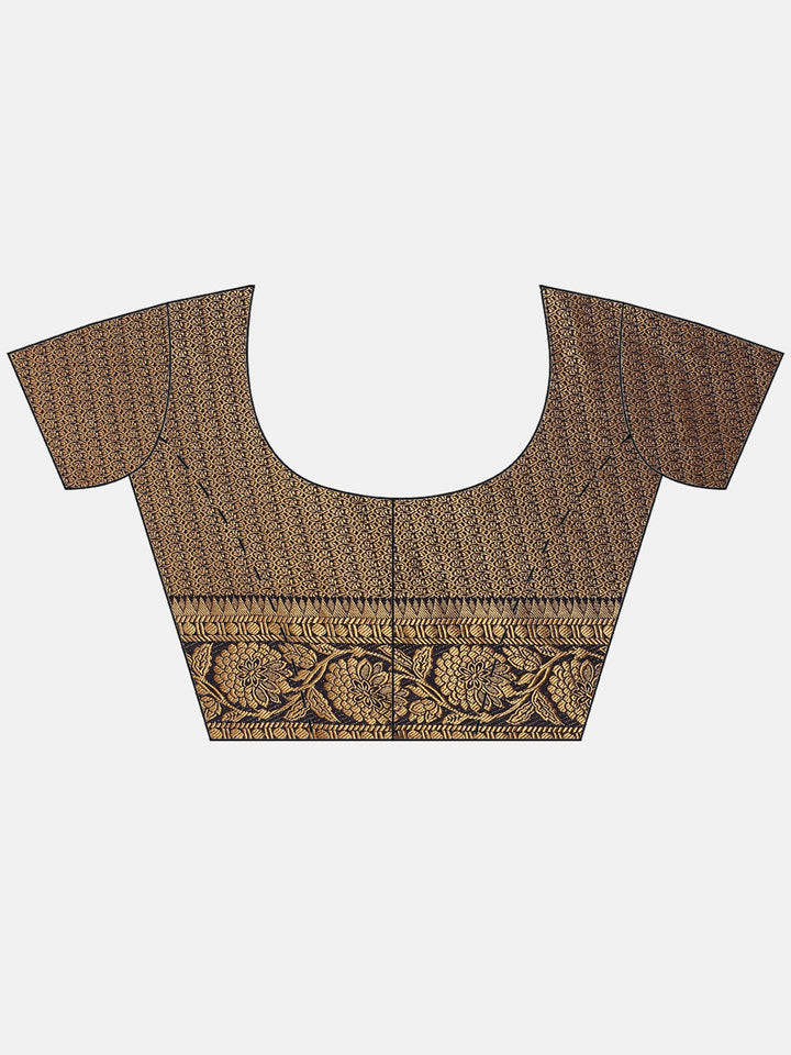 Art Handloom Saree with Zari Border Booti