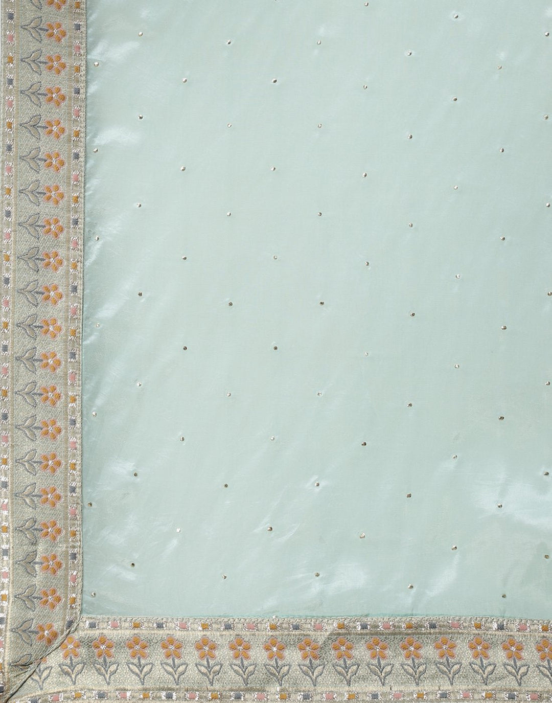 Embroidered Art Handloom Dupion Suit Piece