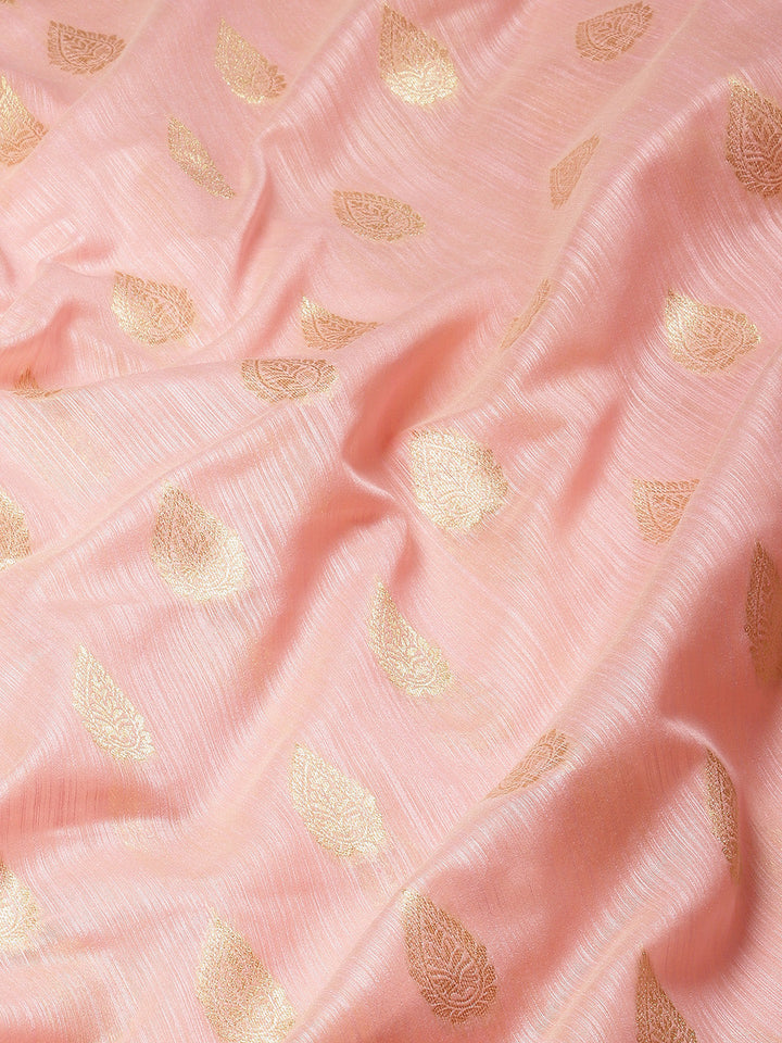 Zari Booti Woven Cotton Saree