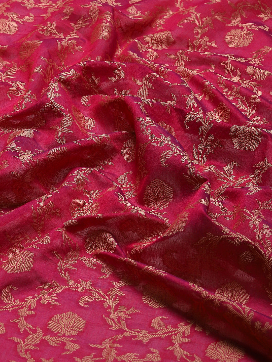 Resham Jaal Woven Cotton Saree