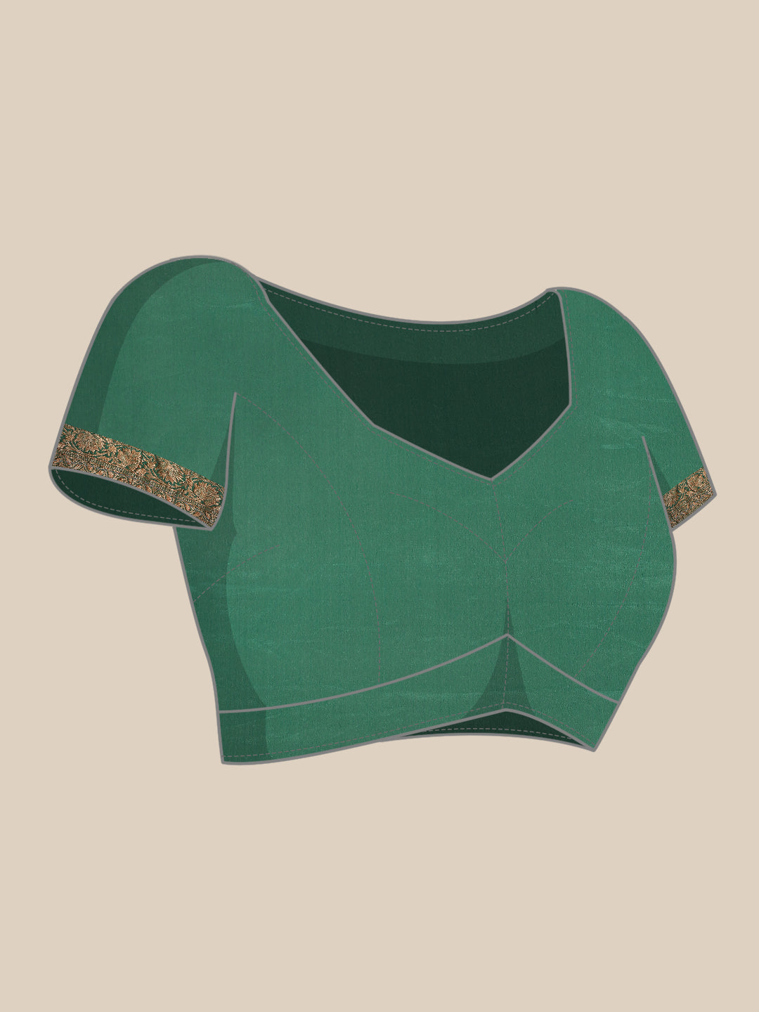Zari Jaal Crepe Saree
