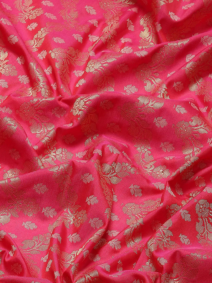 Zari Booti Cotton Woven Saree