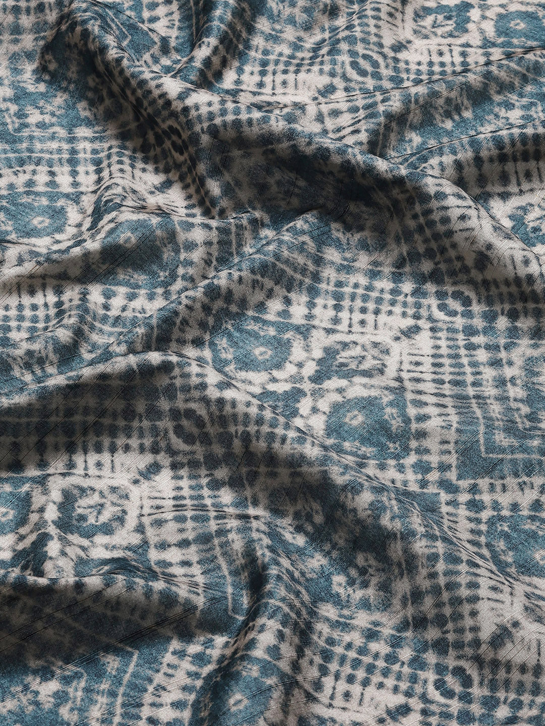 Printed Tussar Saree