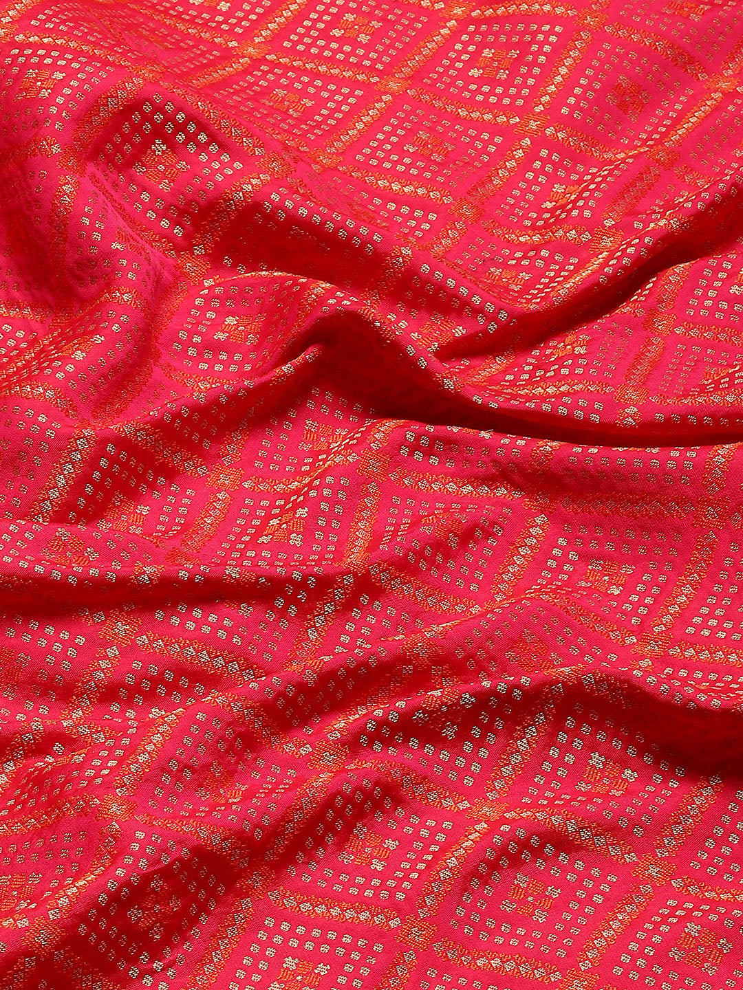Geometric Woven Handloom Saree