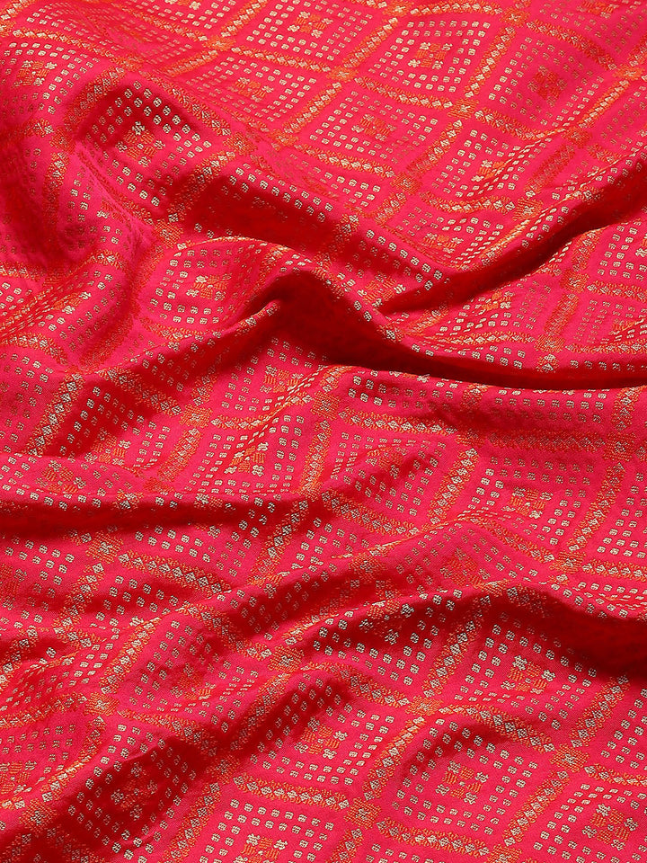 Geometric Woven Handloom Saree