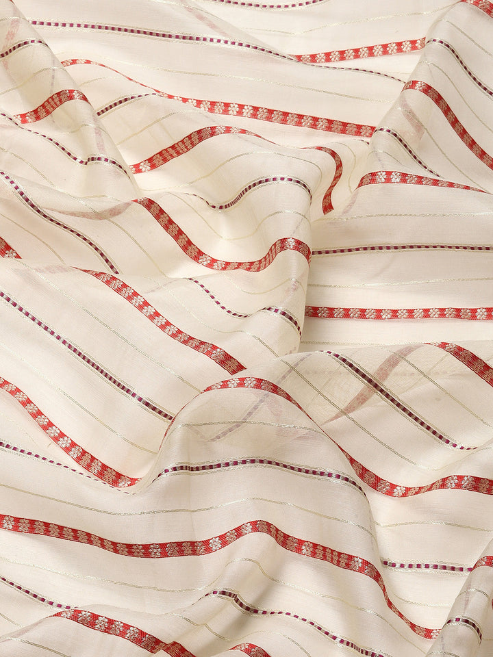 Zari Jaal Woven Cotton Saree