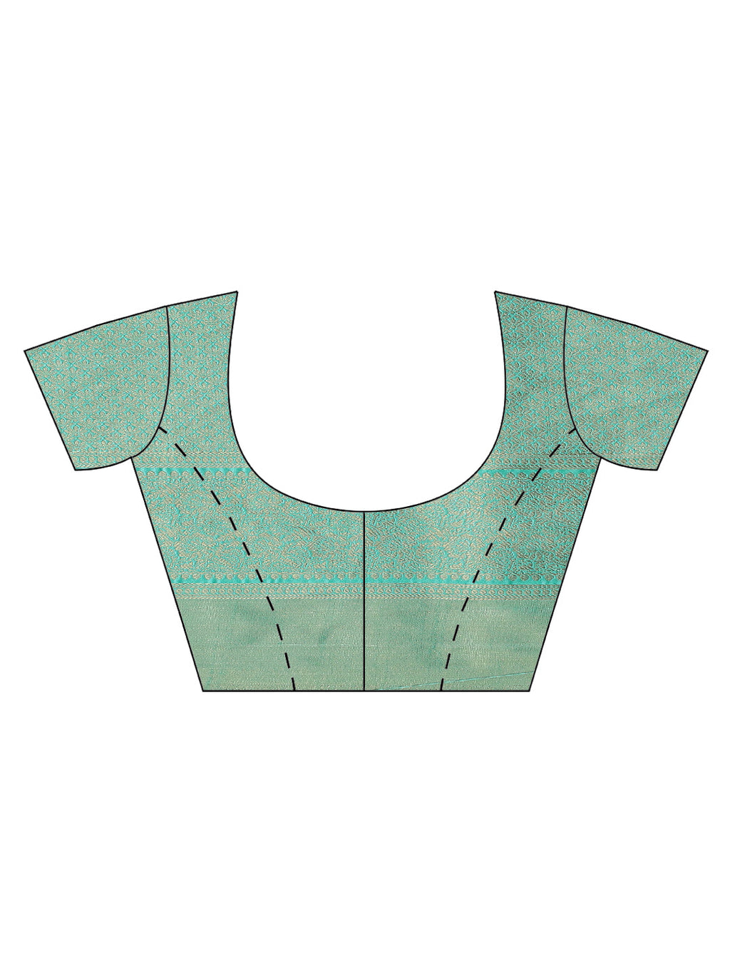 Zari Boder Booti Handloom Woven Saree