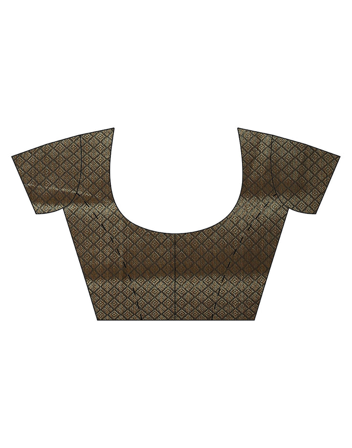 Resham Jaal Cotton Woven Saree