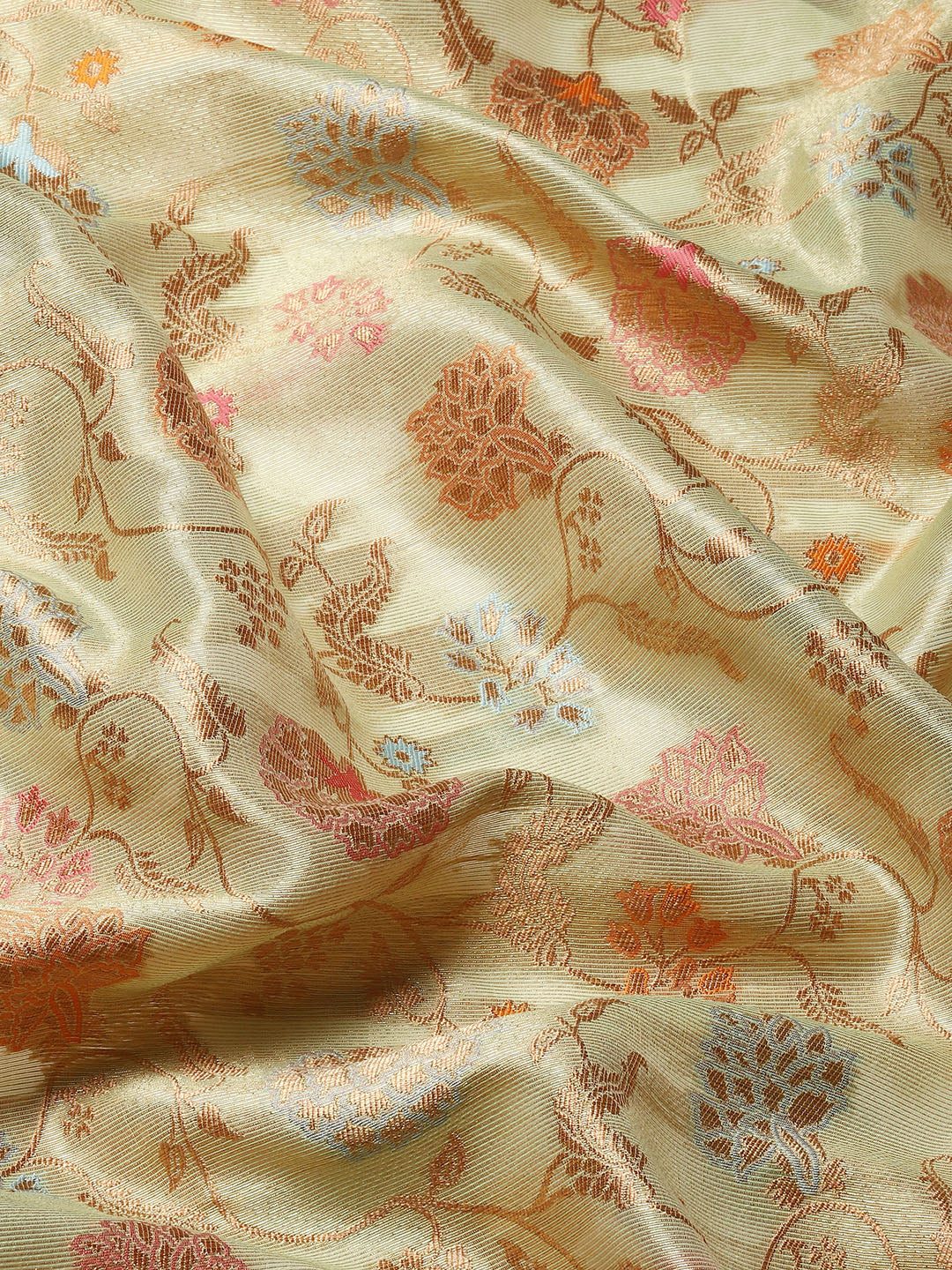 Zari Jaal Woven Cotton Saree