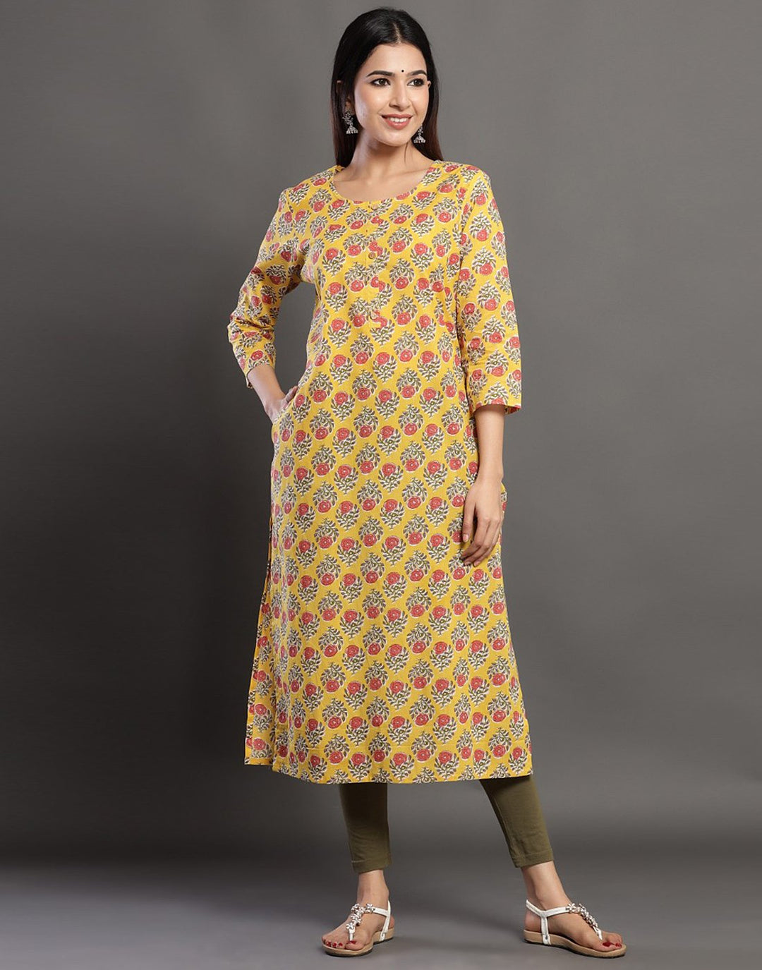 Cotton Printed Kurti