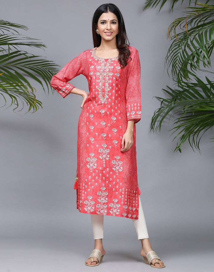 Printed Summer Cotton Kurti