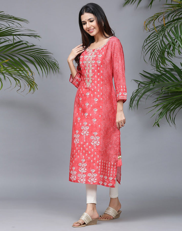 Printed Summer Cotton Kurti