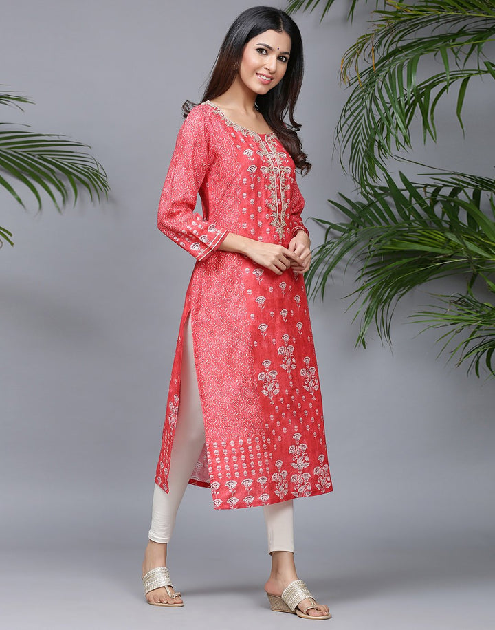 Printed Summer Cotton Kurti