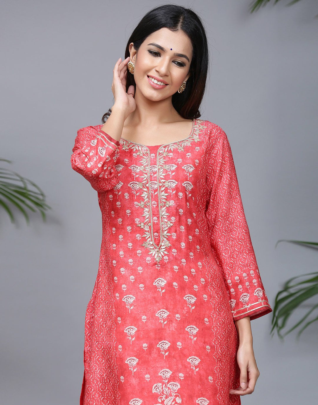 Printed Summer Cotton Kurti