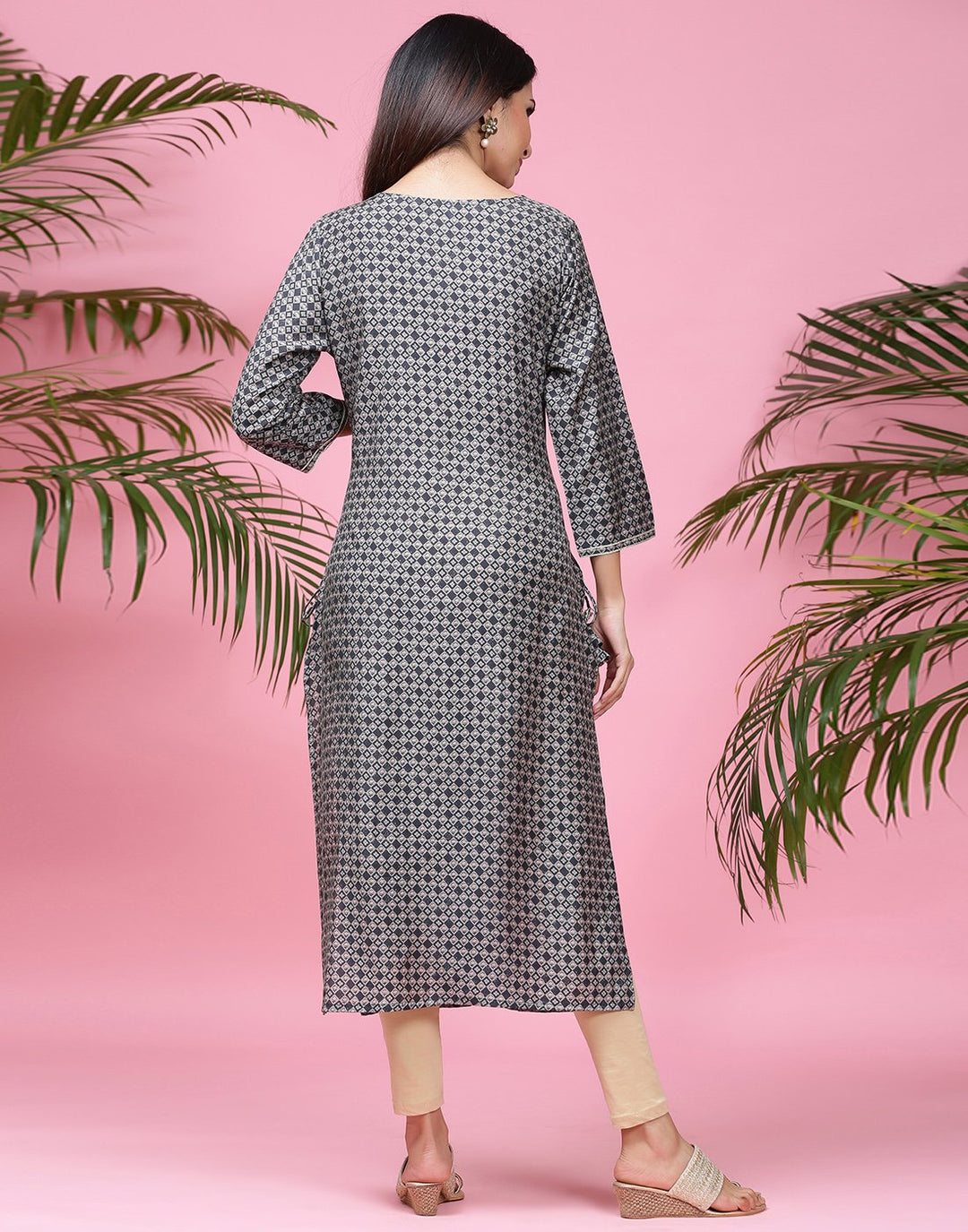 Printed Summer Cotton Kurti
