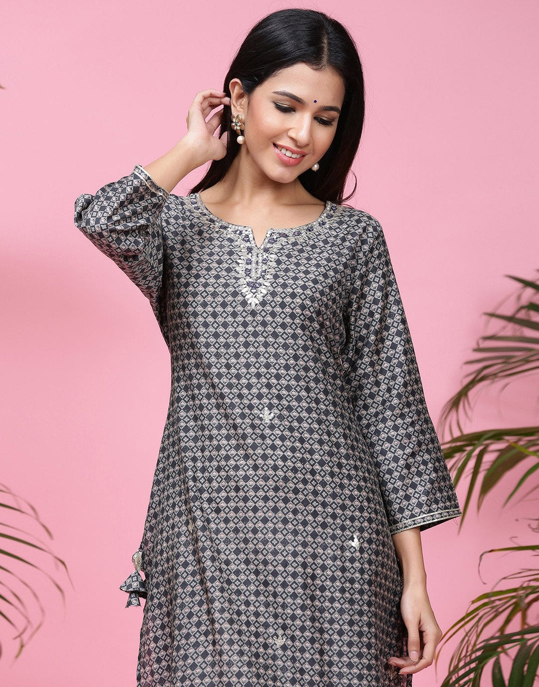 Printed Summer Cotton Kurti